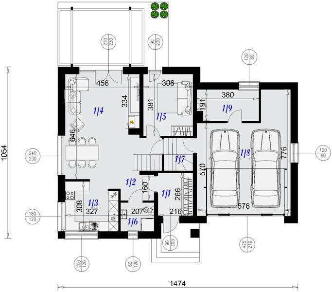 Parter projektu Dom nad Tamizą