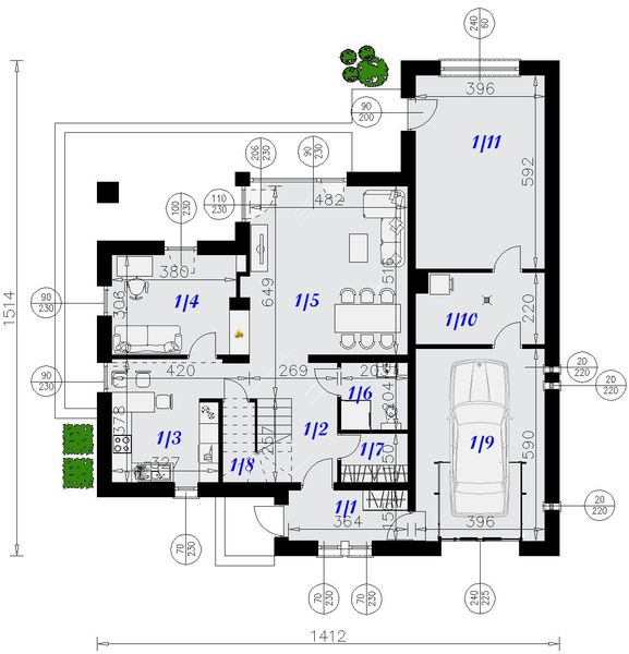 Parter projektu Dom Bari
