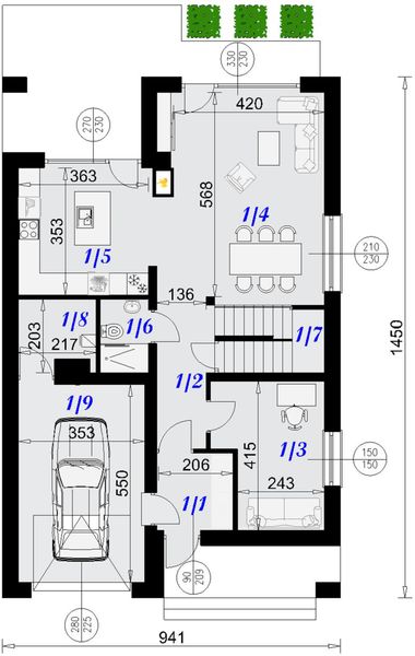 Parter projektu Dom Chester