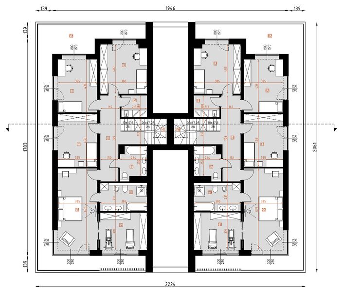 Piętro 1 projektu D341