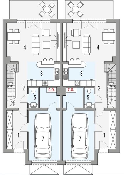 Parter projektu Erwin - dwulokalowy PLP