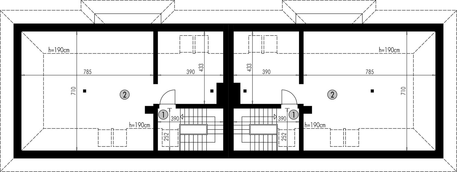 Poddasze projektu Bliźniak 4