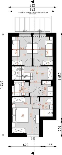 Piętro 1 projektu D349