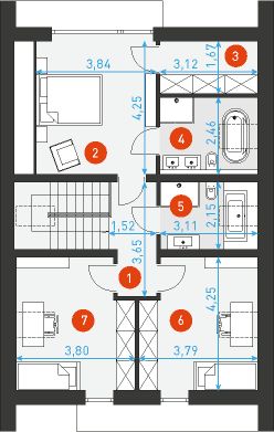 Poddasze projektu Idealny S1