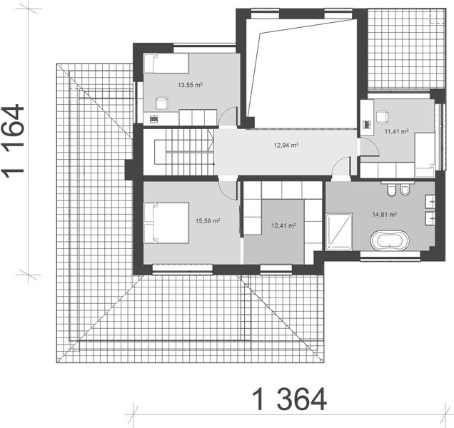 Piętro 1 projektu uA391