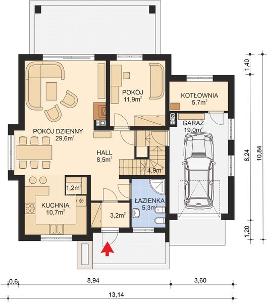 Parter projektu APS 260 wariant 2 ECO