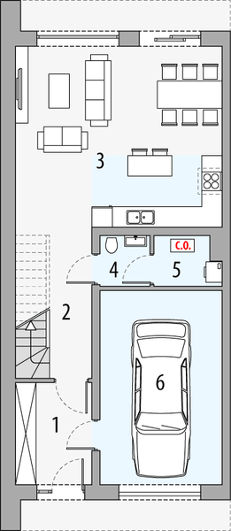 Parter projektu Zenit - segment lewy