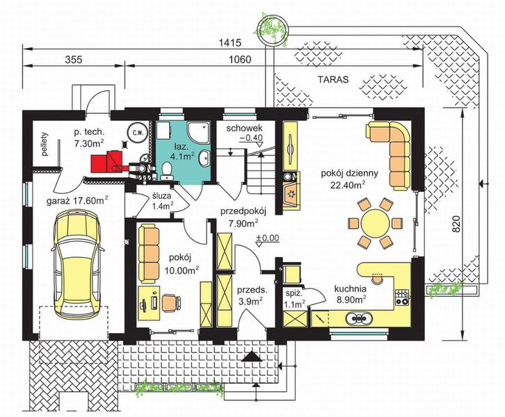 Parter projektu BW-03 wariant 6 (FL)