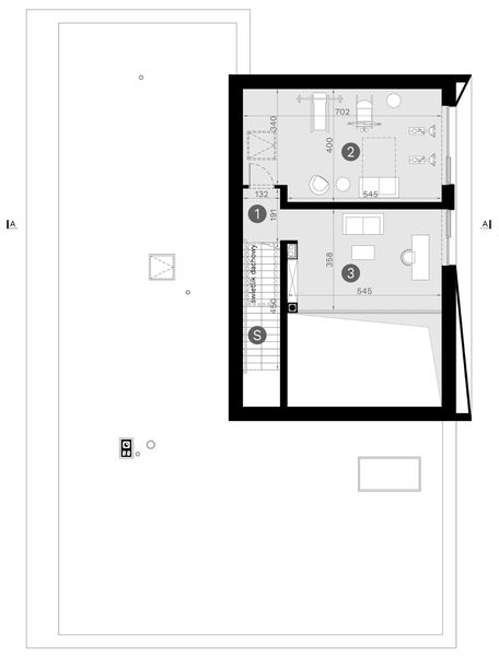 Piętro 1 projektu HomeKoncept 123