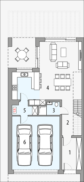 Parter projektu Aria - segment lewy