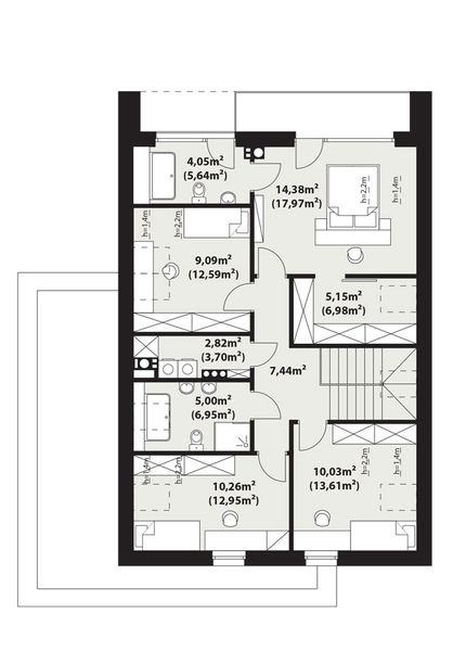 Poddasze projektu Otto