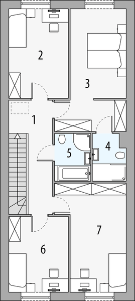 Piętro 1 projektu Zenit