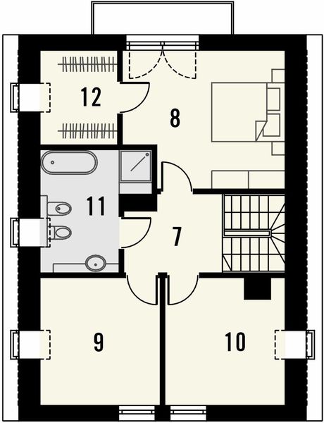 Poddasze projektu Loft 2