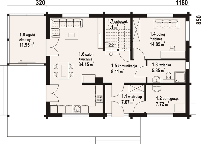 Parter projektu Drozdowo 3 dw