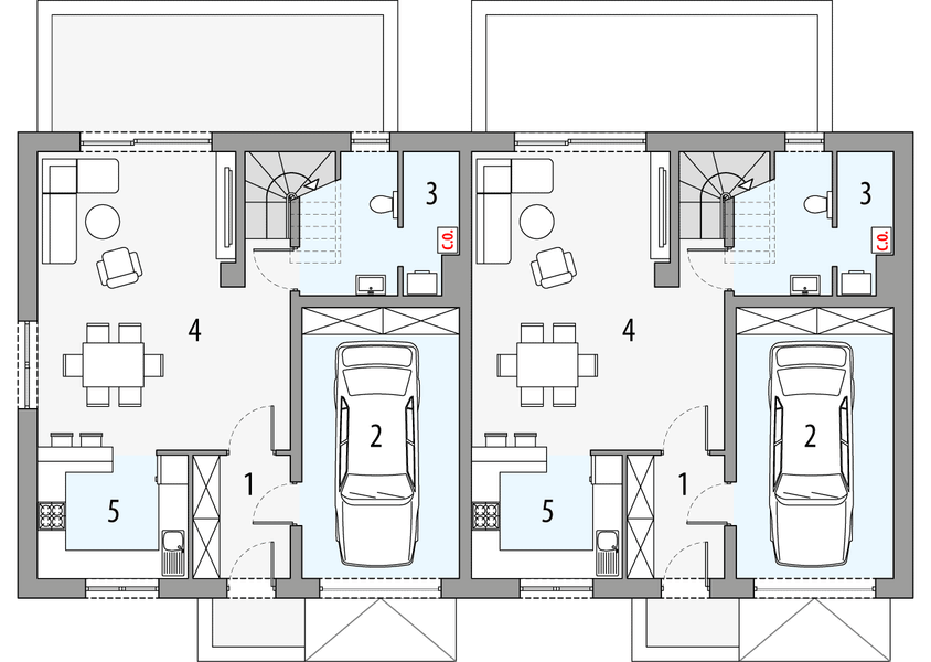 Parter projektu Sara 2 - dwulokalowy LP