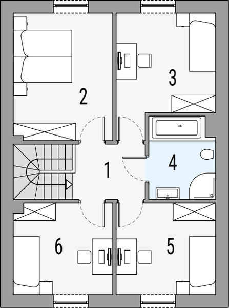 Piętro 1 projektu Kalipso 3