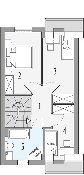 Poddasze projektu Emilka 3