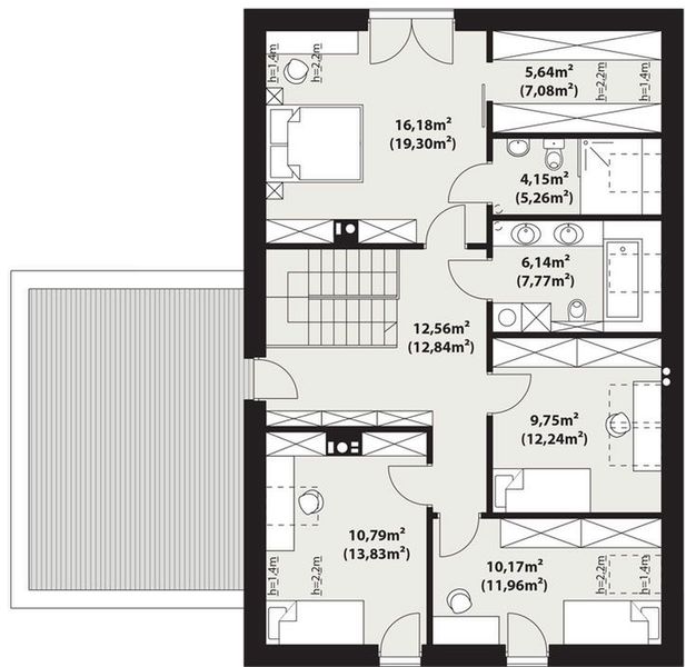 Poddasze projektu Luka 2