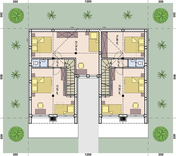 Poddasze projektu L-302 Duo