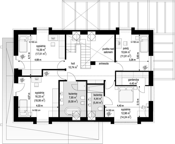 Poddasze projektu Bolero