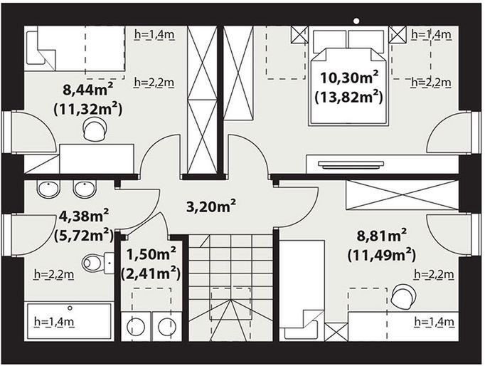 Poddasze projektu Helen