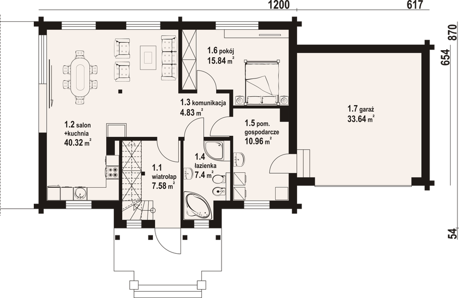 Parter projektu Chmielów 55 g dw