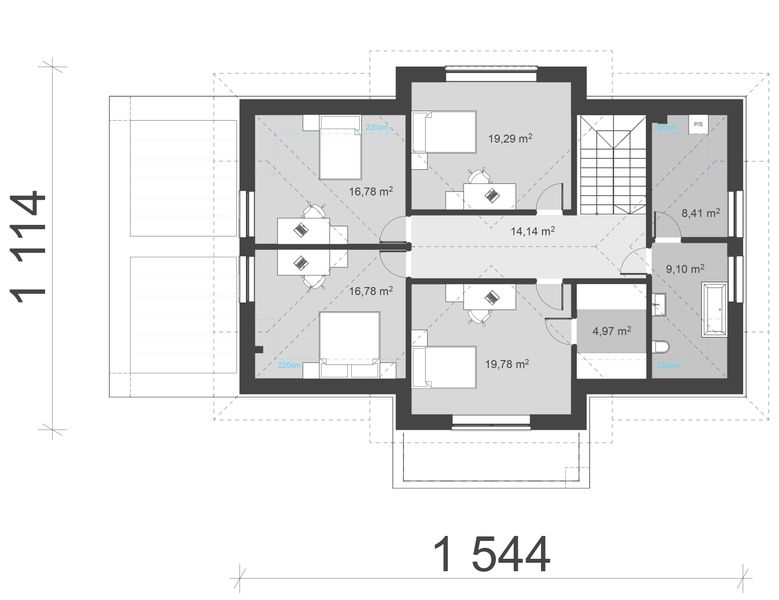Poddasze projektu uA383