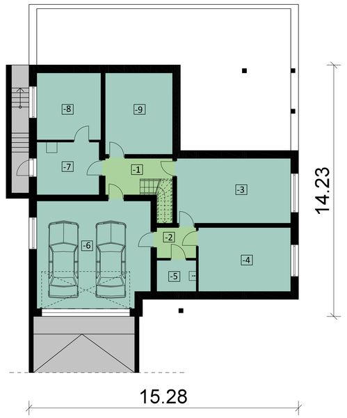 Piwnica projektu Ka268 P