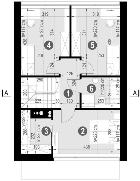 Poddasze projektu NewHouse 751