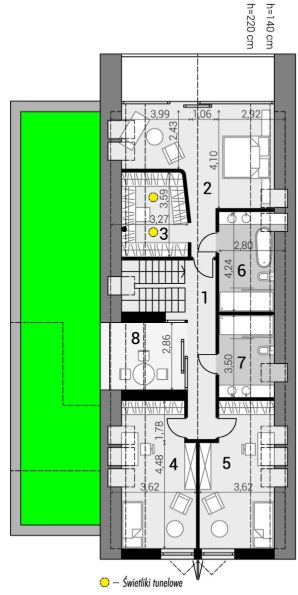 Poddasze projektu D21-20A G2