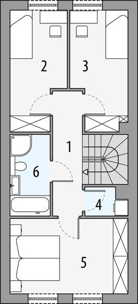 Piętro 1 projektu Julia A