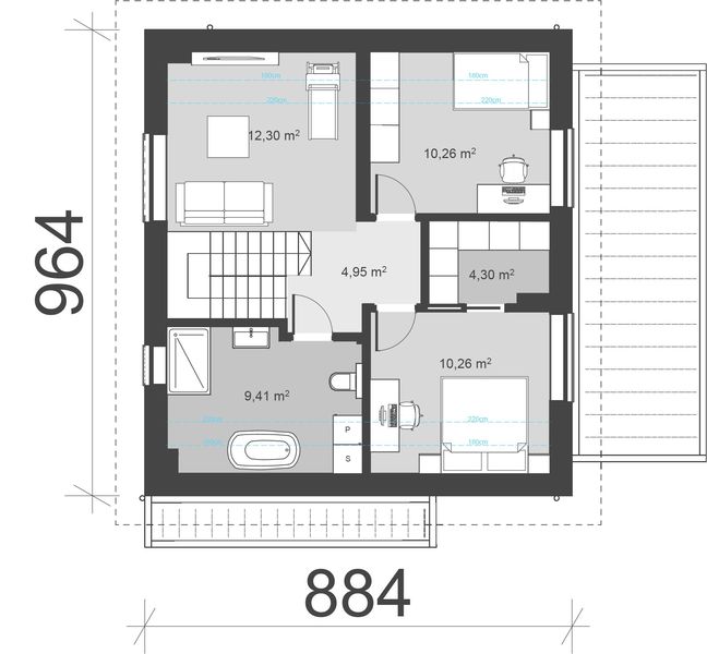 Poddasze projektu uA409