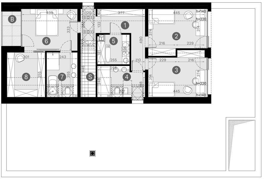 Poddasze projektu HomeKoncept 127