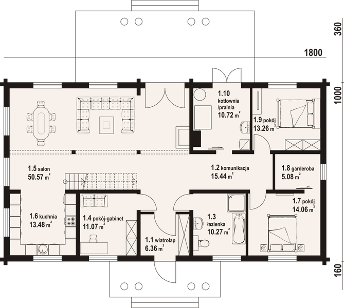 Parter projektu Dąbie 3 dw