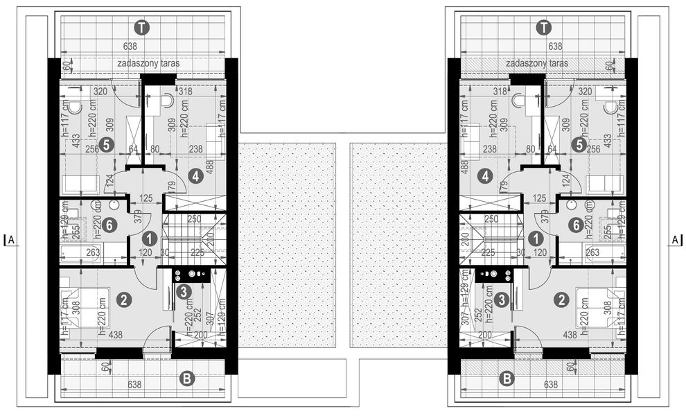 Poddasze projektu NewHouse 753 B G1