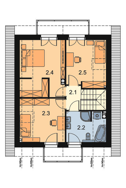 Poddasze projektu Abel 2