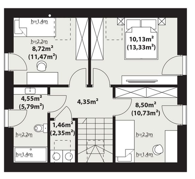 Poddasze projektu Gabi