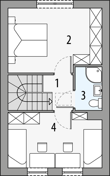 Piętro 1 projektu Luna 2