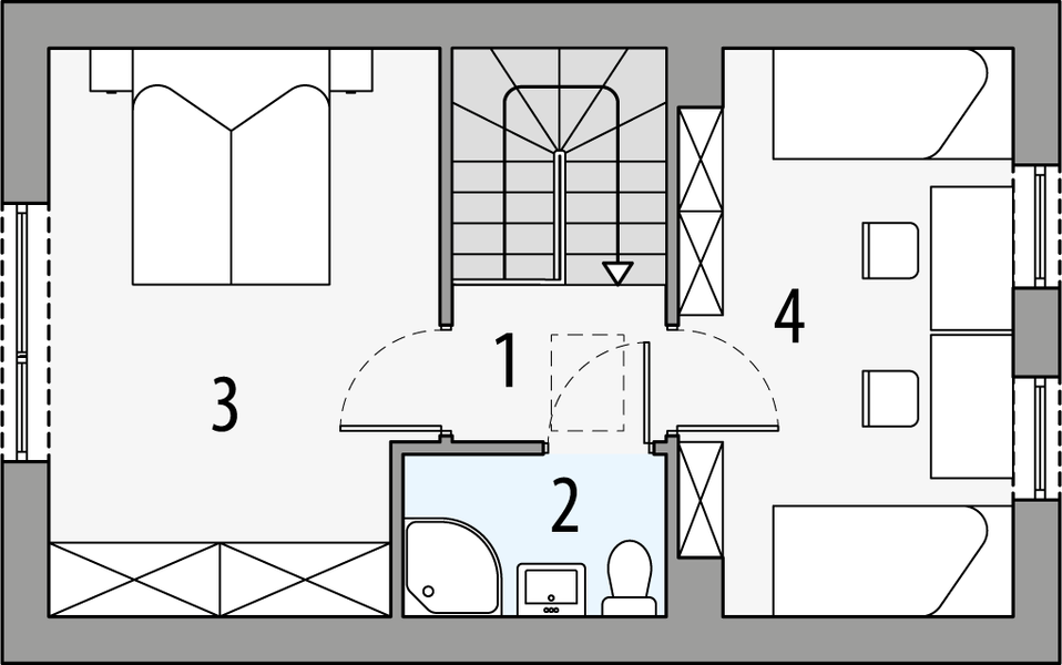 Piętro 1 projektu Luna 3