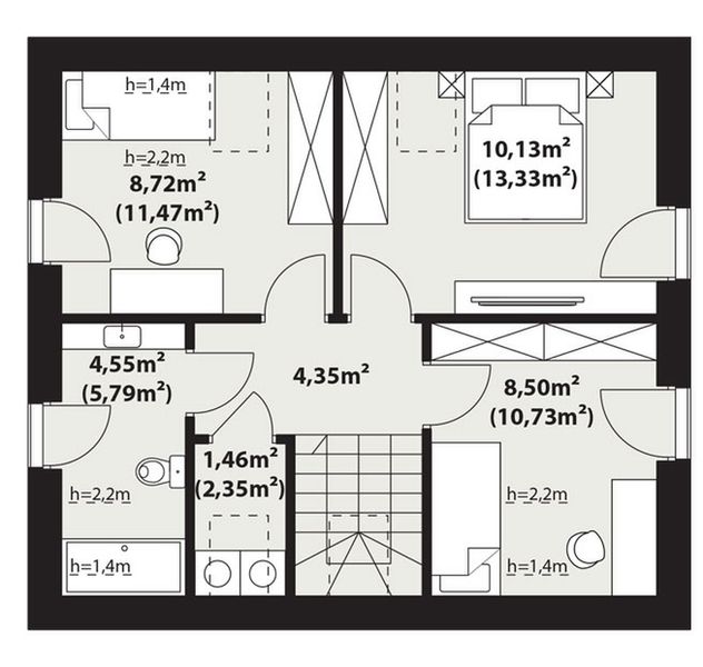 Poddasze projektu Gabi 2