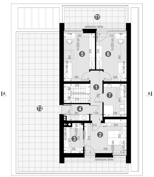 Poddasze projektu NewHouse 794
