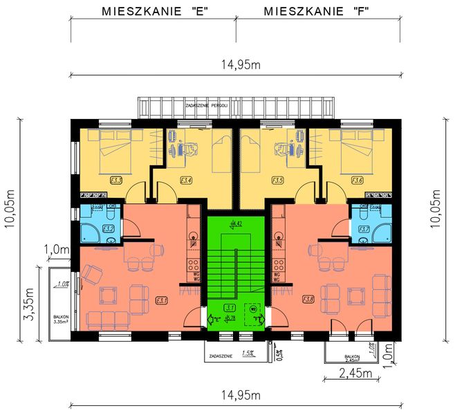 Piętro 2 projektu La Colina III