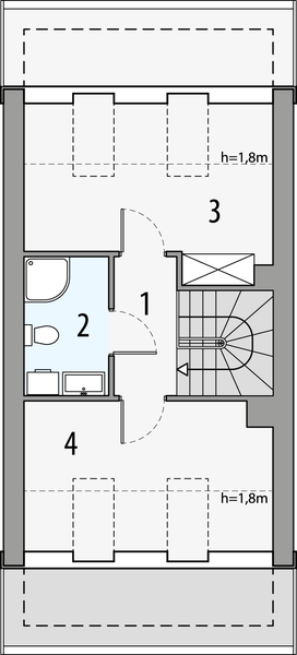 Poddasze projektu Julia b
