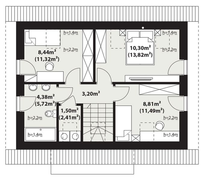 Poddasze projektu Helen 2