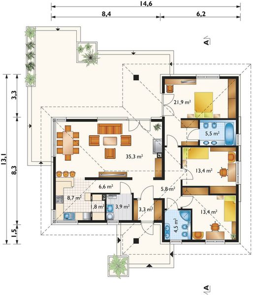 Parter projektu Kalina (1734)