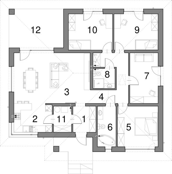 Parter projektu EG-106 wariant III