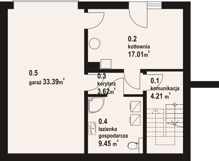 Piwnica projektu Izabelów