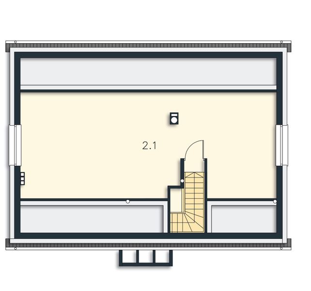 Poddasze projektu Vitez LMB161