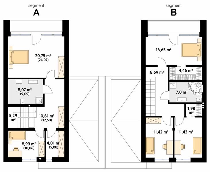 Poddasze projektu Aspen