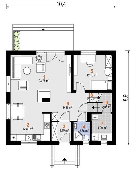 Parter projektu Aga Solo (1913)